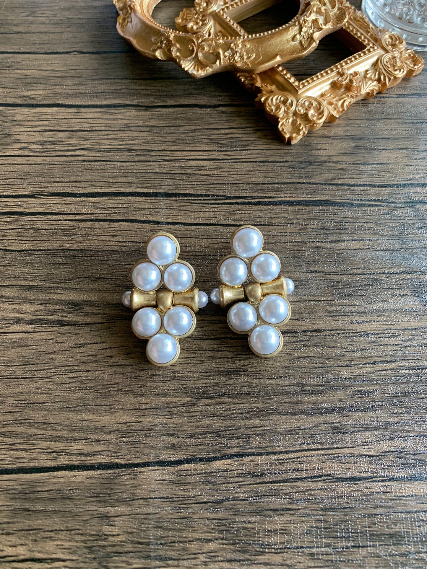 Vintage Pearl Drop Earrings
