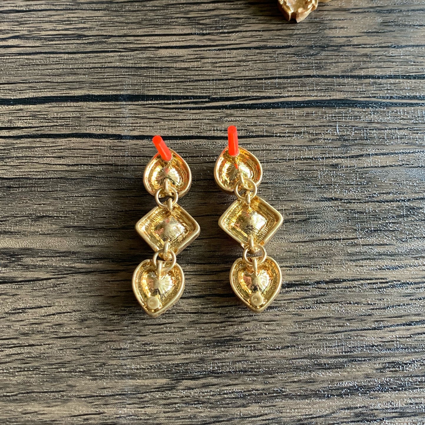 vintage Gold Plated  Earring