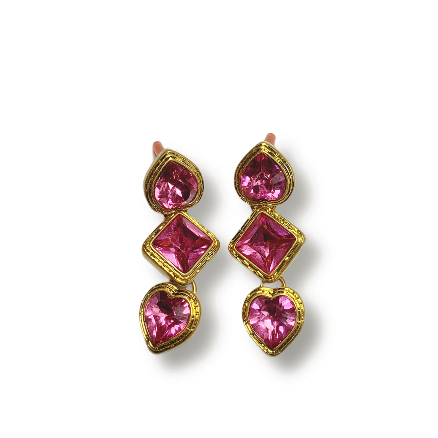vintage Gold Plated  Earring