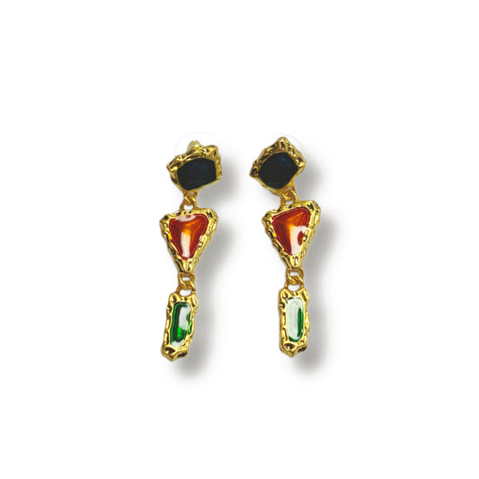 Vingate Long Enamel Earring
